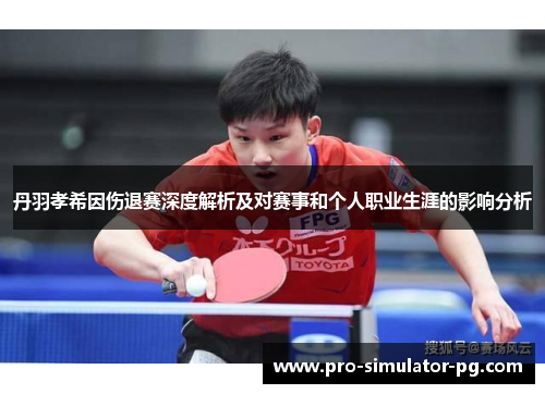 丹羽孝希因伤退赛深度解析及对赛事和个人职业生涯的影响分析