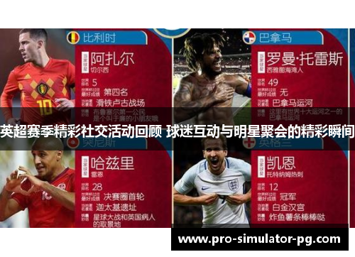 英超赛季精彩社交活动回顾 球迷互动与明星聚会的精彩瞬间